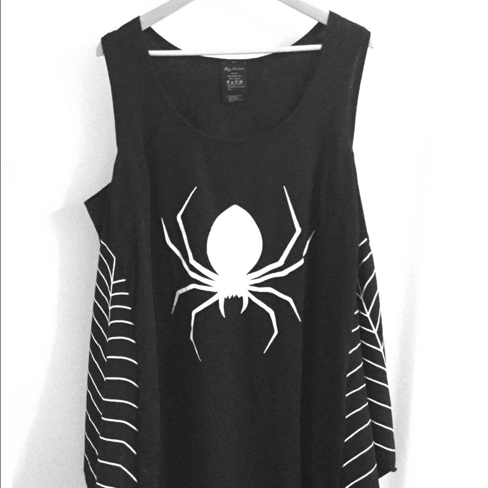 Halloween tunic! Spiders and bat wings OH MY!